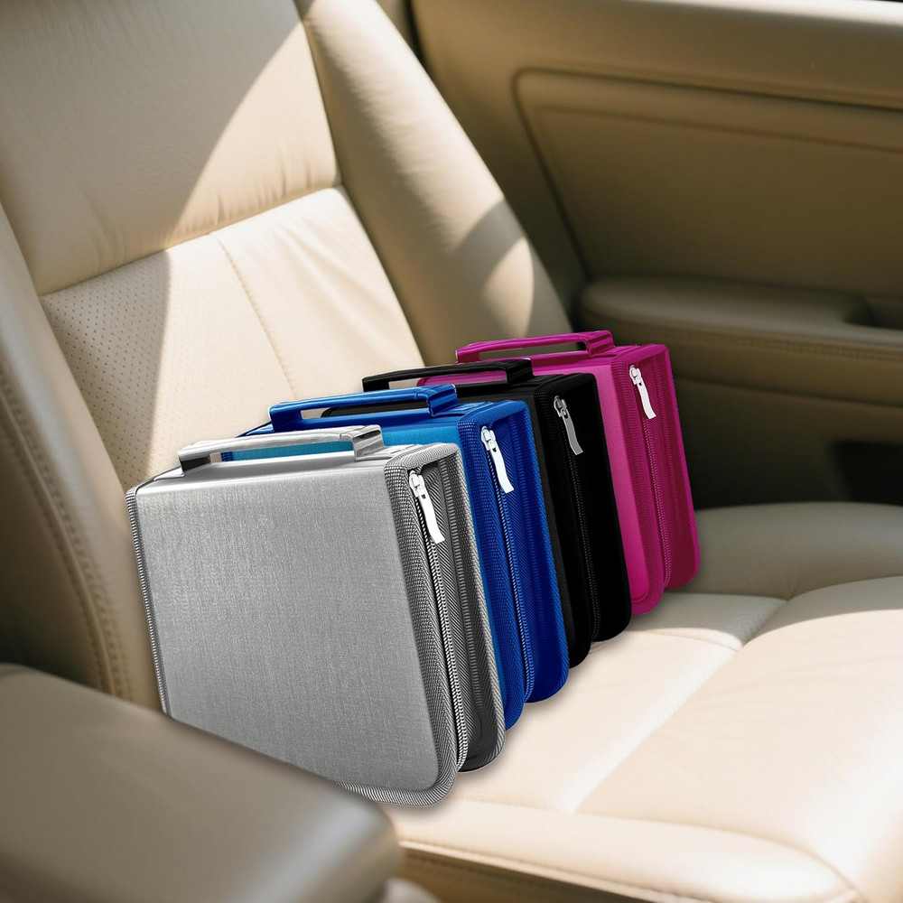 DVD Case CD Storage,40 Capacity CD Cases Holder DVD Storage Case Holders CD DVD