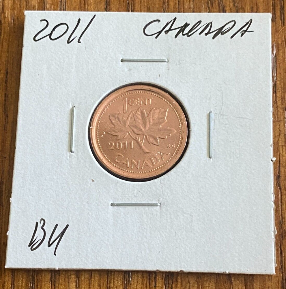2011 CANADA ONE CENT - UNCIRCULATED - ELIZABETH II