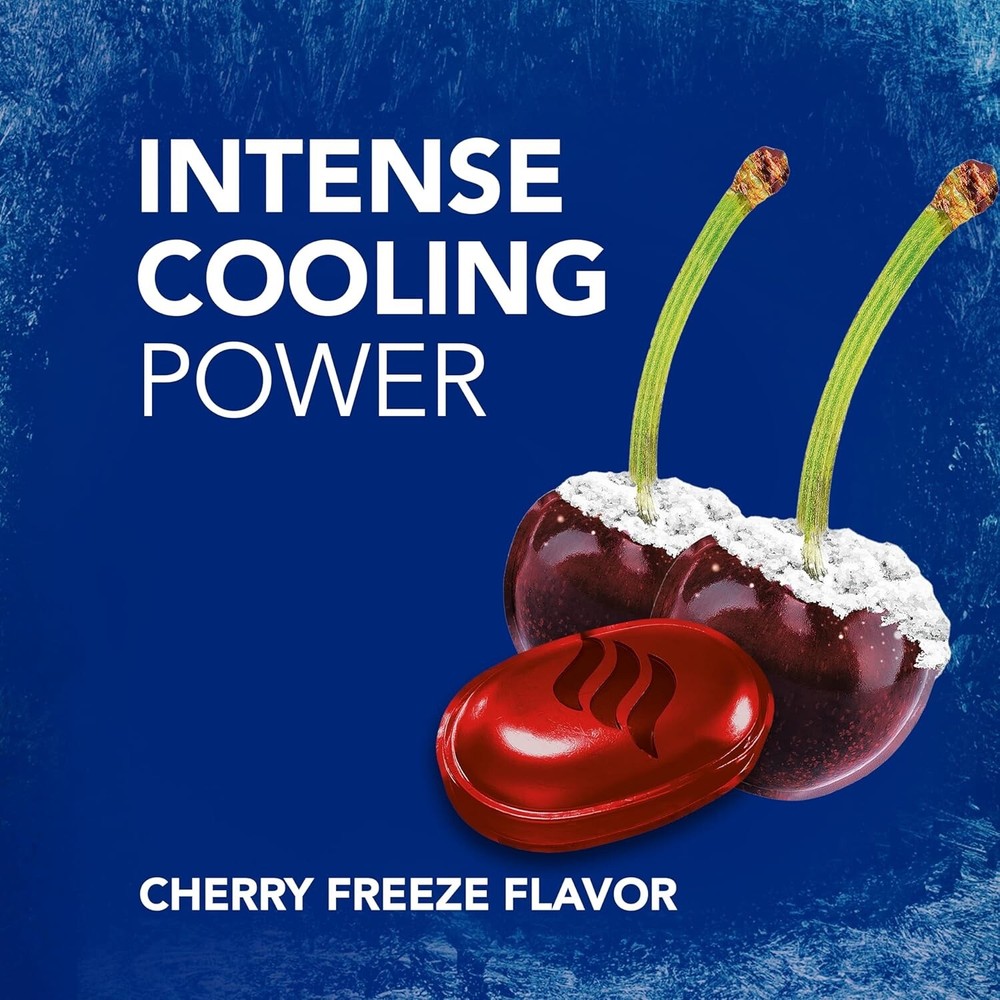 VICK'S VapoCool Severe Max Strength Cherry Cough Drops 45