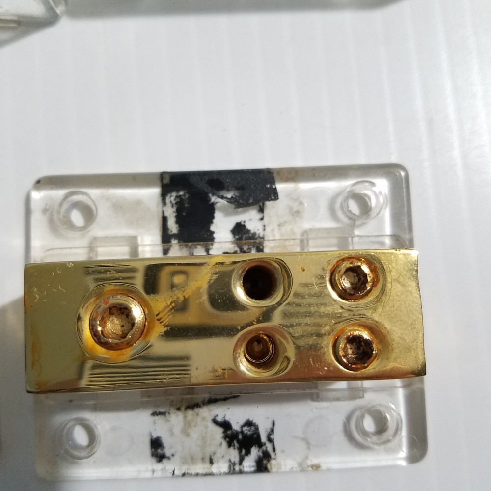 Lot of 2 LIGHTNING AUDIO Distribution 4 way Blocks