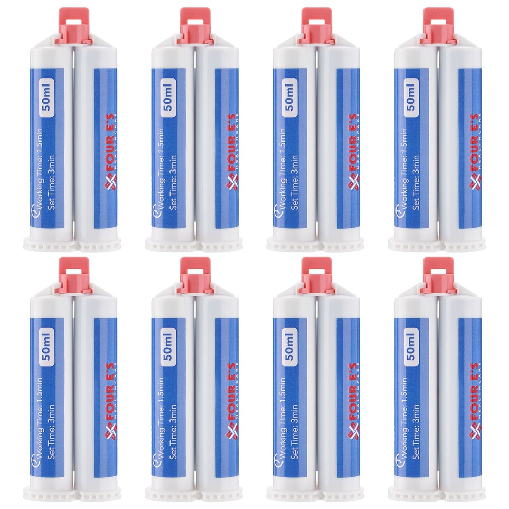 24Pack Heavy Body Fast Rapid Set Impression Material 50mL Cartridges VPS PVS New