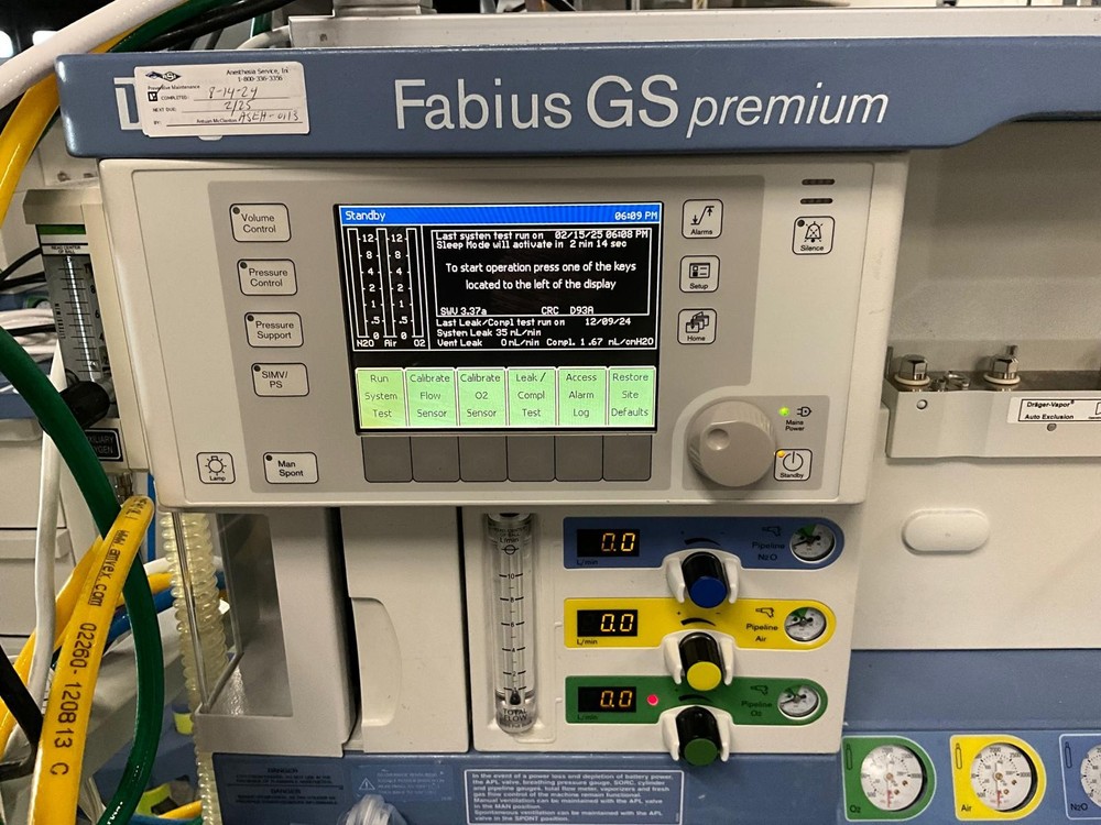 Drager Fabius GS Premium Anesthesia Machine
