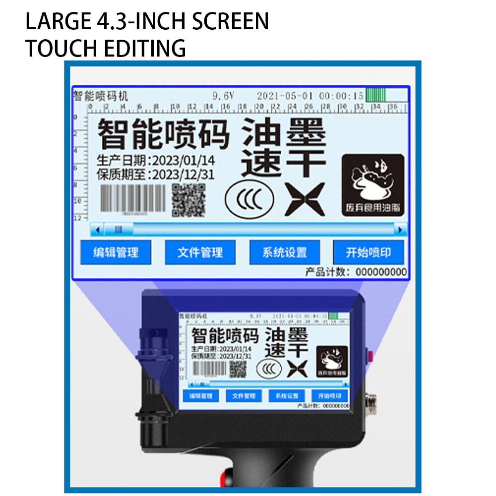 Handheld Small Coding Machine To Play The Production Date Coding Machinegqg