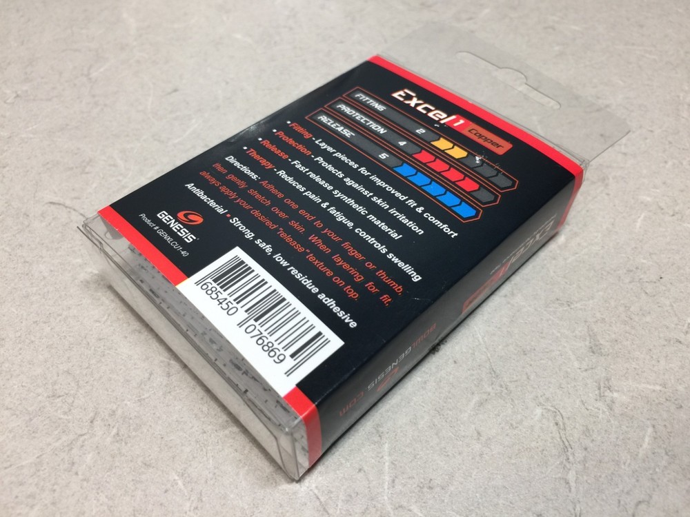 Bowling precut fitting tape fast medium release Storm Turbo Genesis Excel Copper