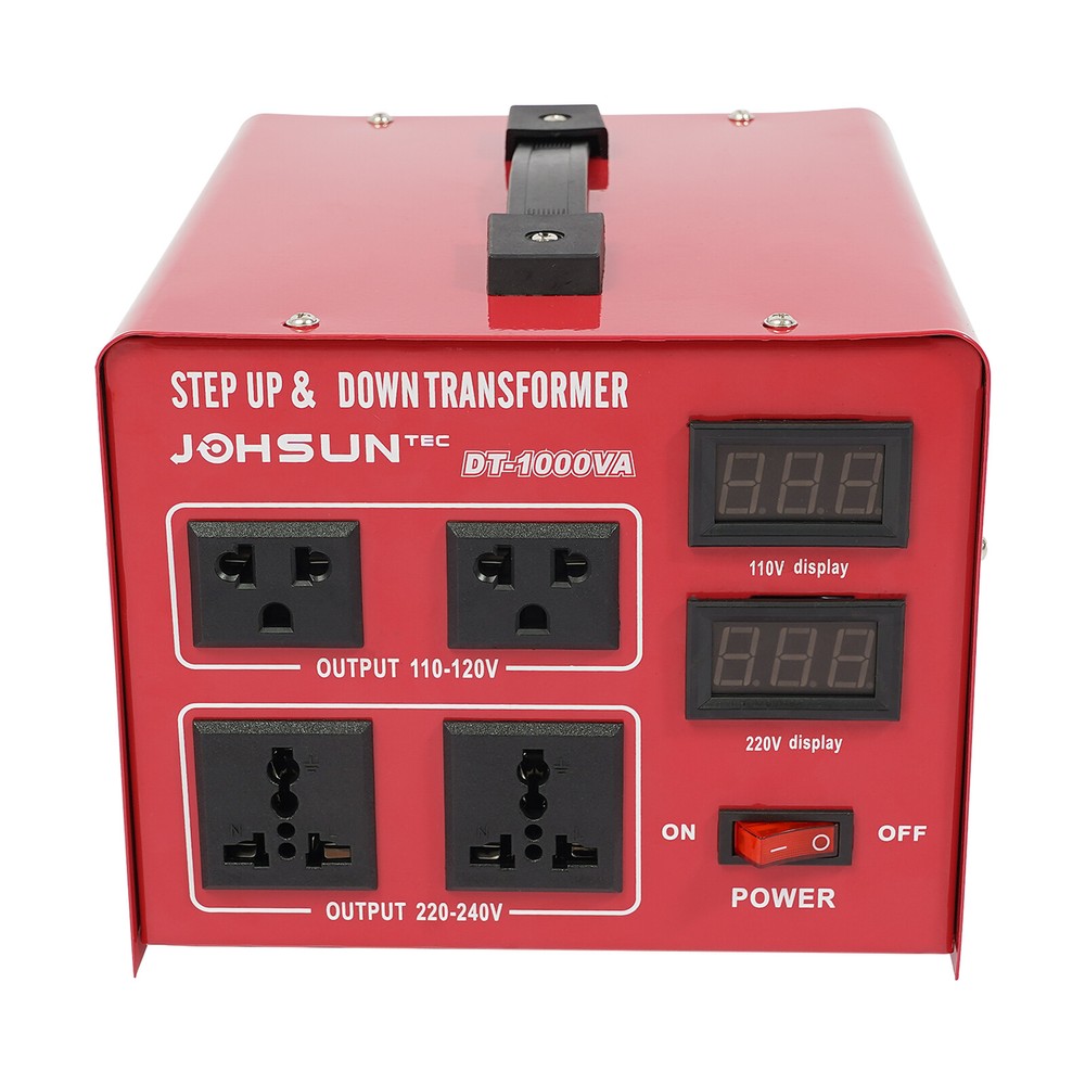 1000W electrical step-up/step-down power transformer,digital display transformer