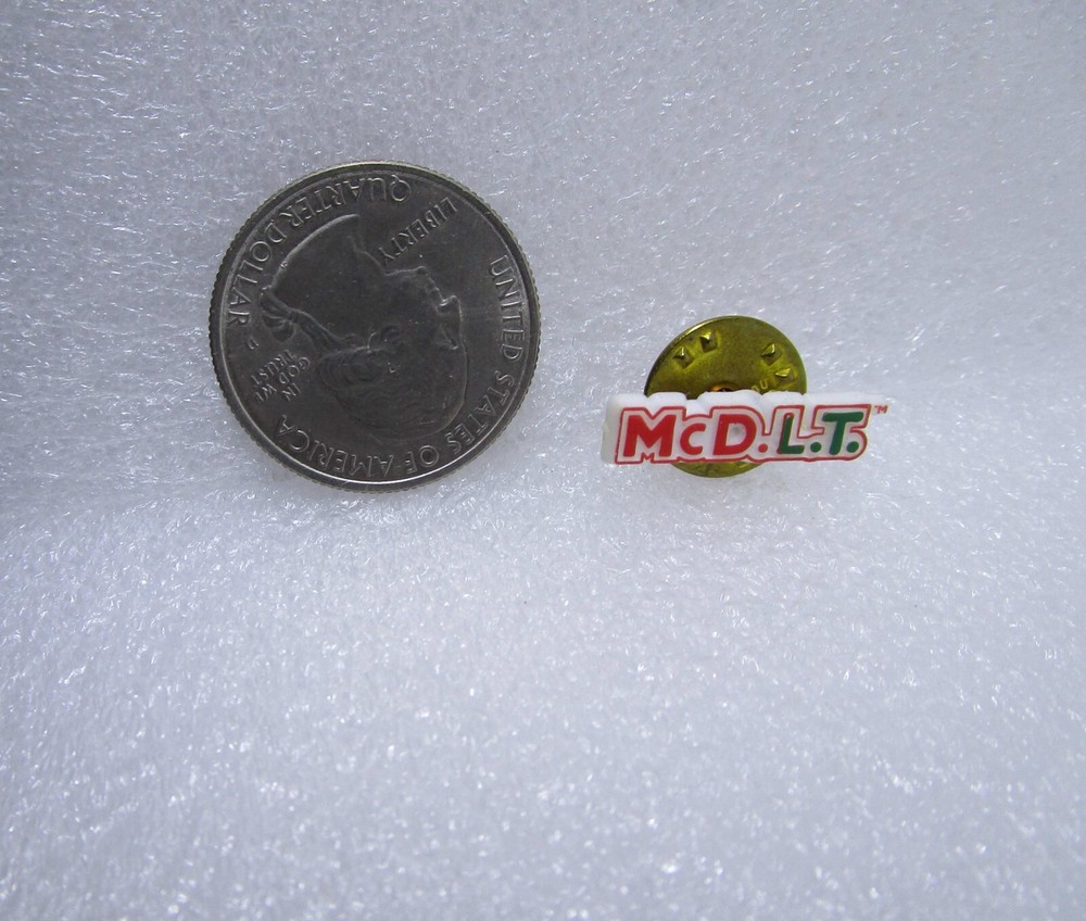 McDonald's McDLT Plastic Pin