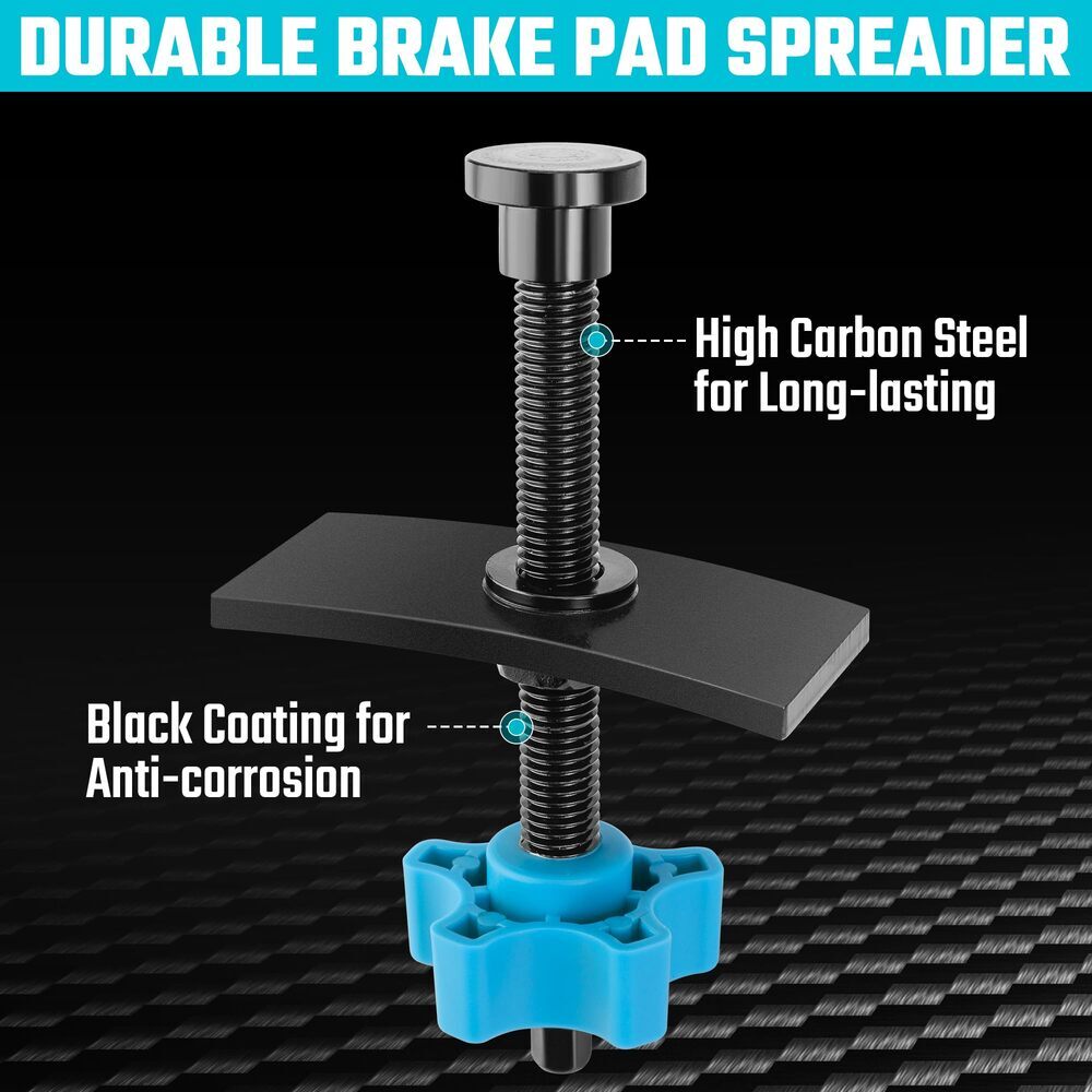 DURATECH Heavy Duty Caliper Piston Compressor Tool 2 PCS Brake Caliper Hangers