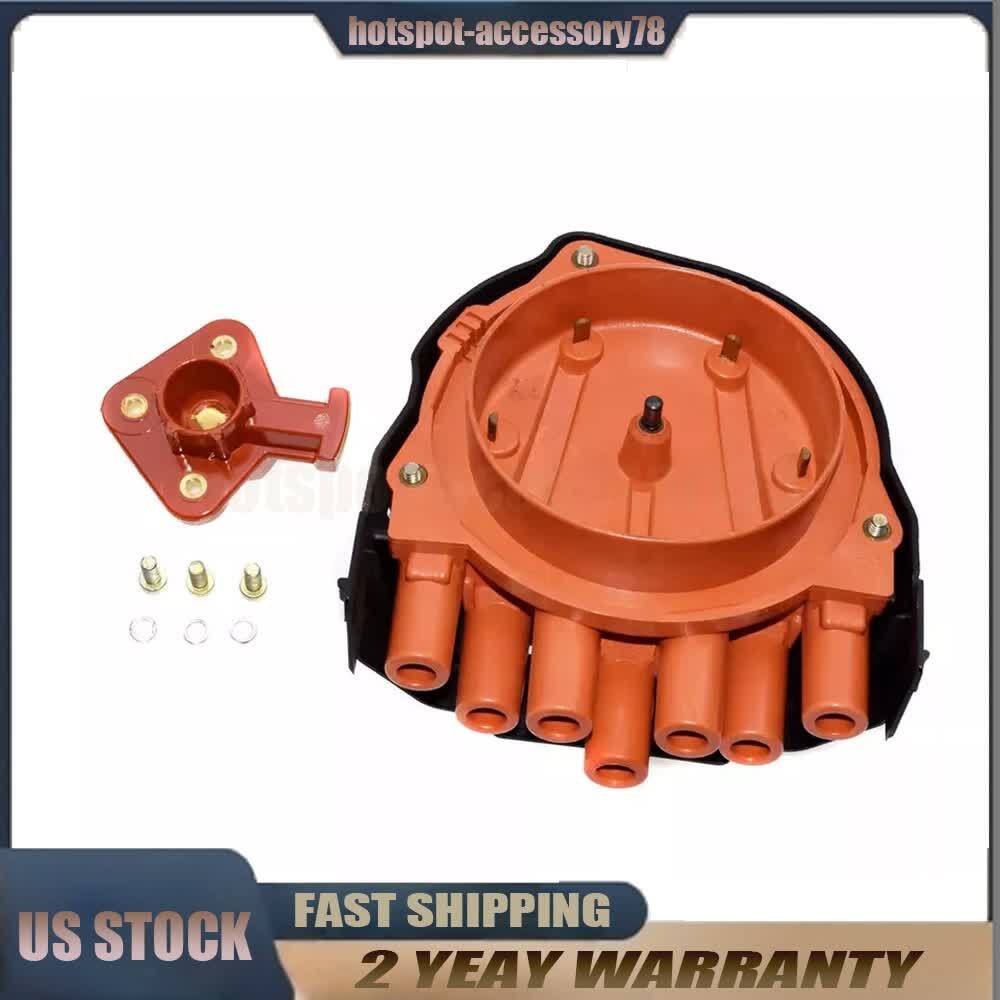 For BMW E23 E24 E28 E30 E31 E32 New Distributor Cap & Rotor 12111725070 US