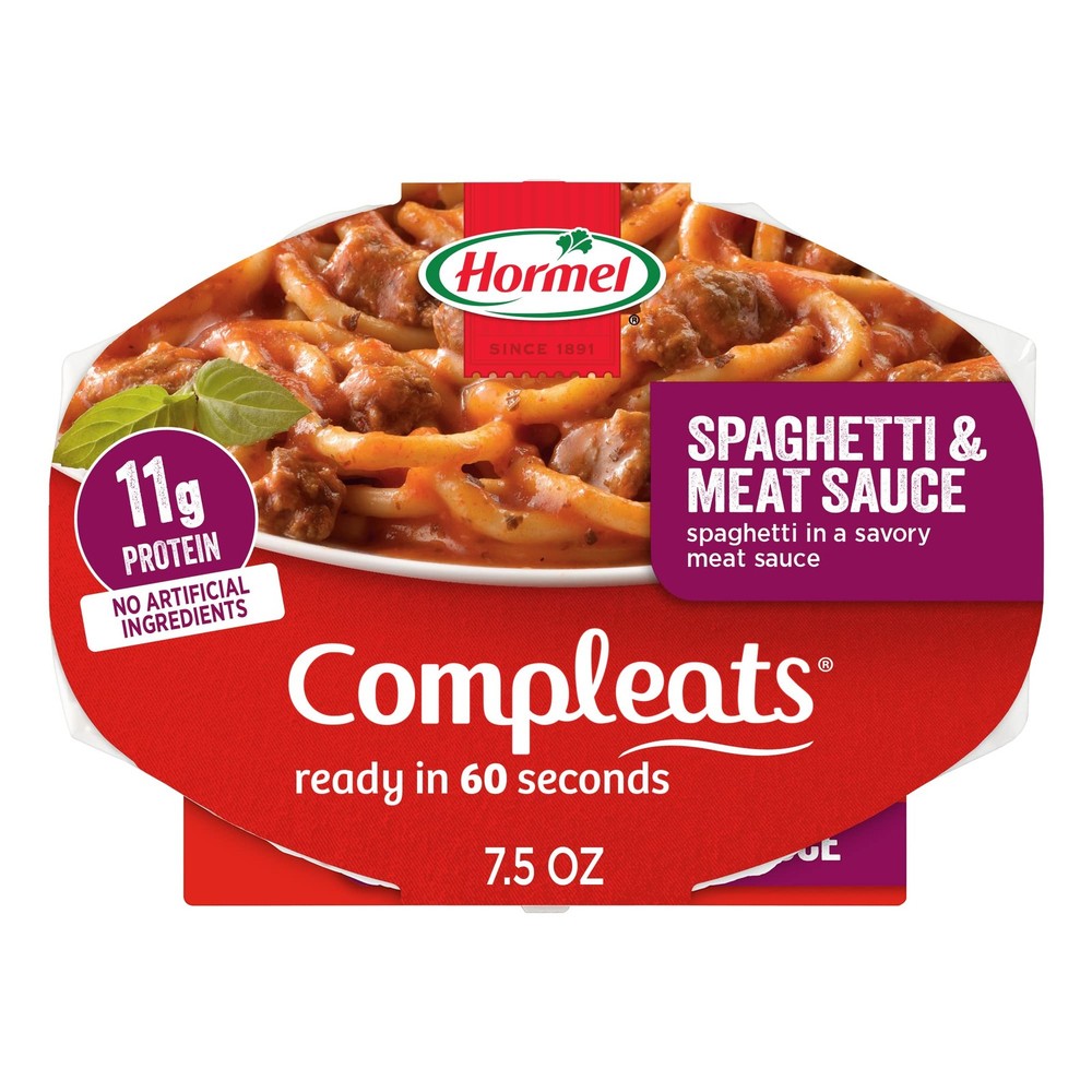 Spaghetti & Meat Sauce Microwave Tray, 7.5 oz. (7 Pack)