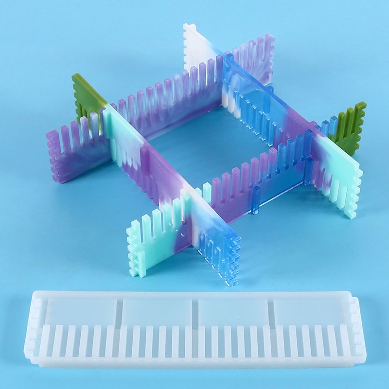 Creative Fixed Frame Silicone Mold for DIY Fixing Pad Holder Art Maki