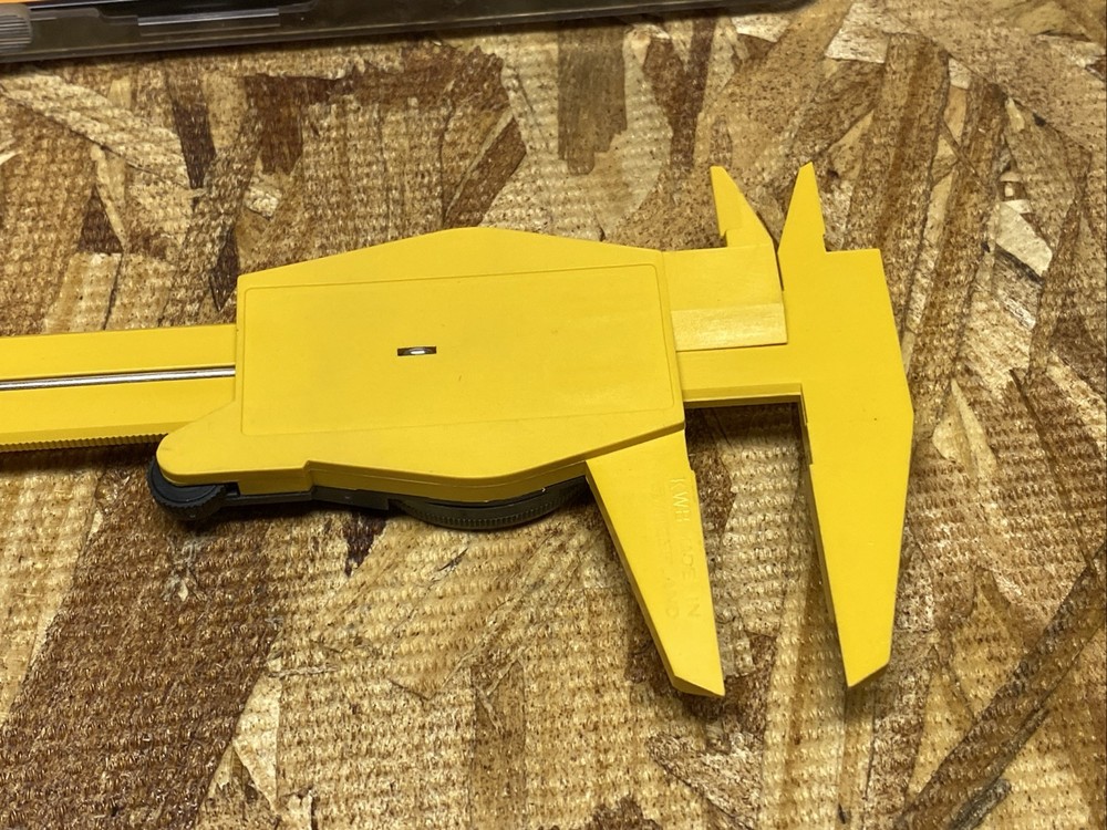 Lyman Polymer 5" Dial Caliper Bullet Reloading: Swiss Made Vintage
