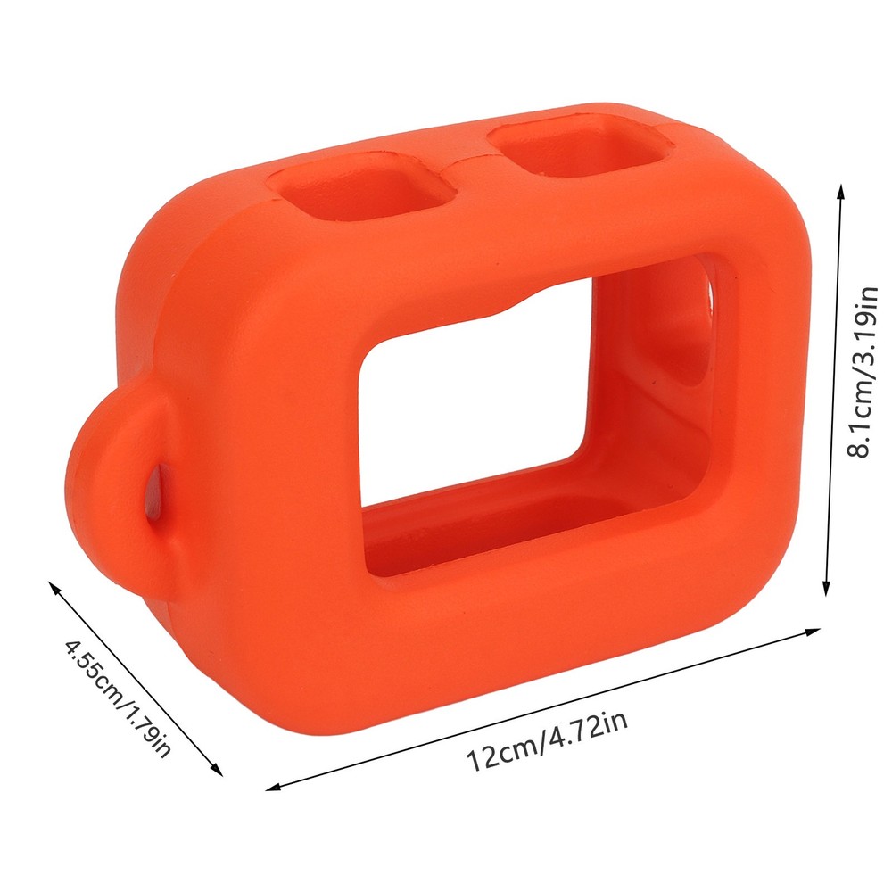 Sports Camera Floating Case Orange High Visibility Floating Protective Shel MEJM