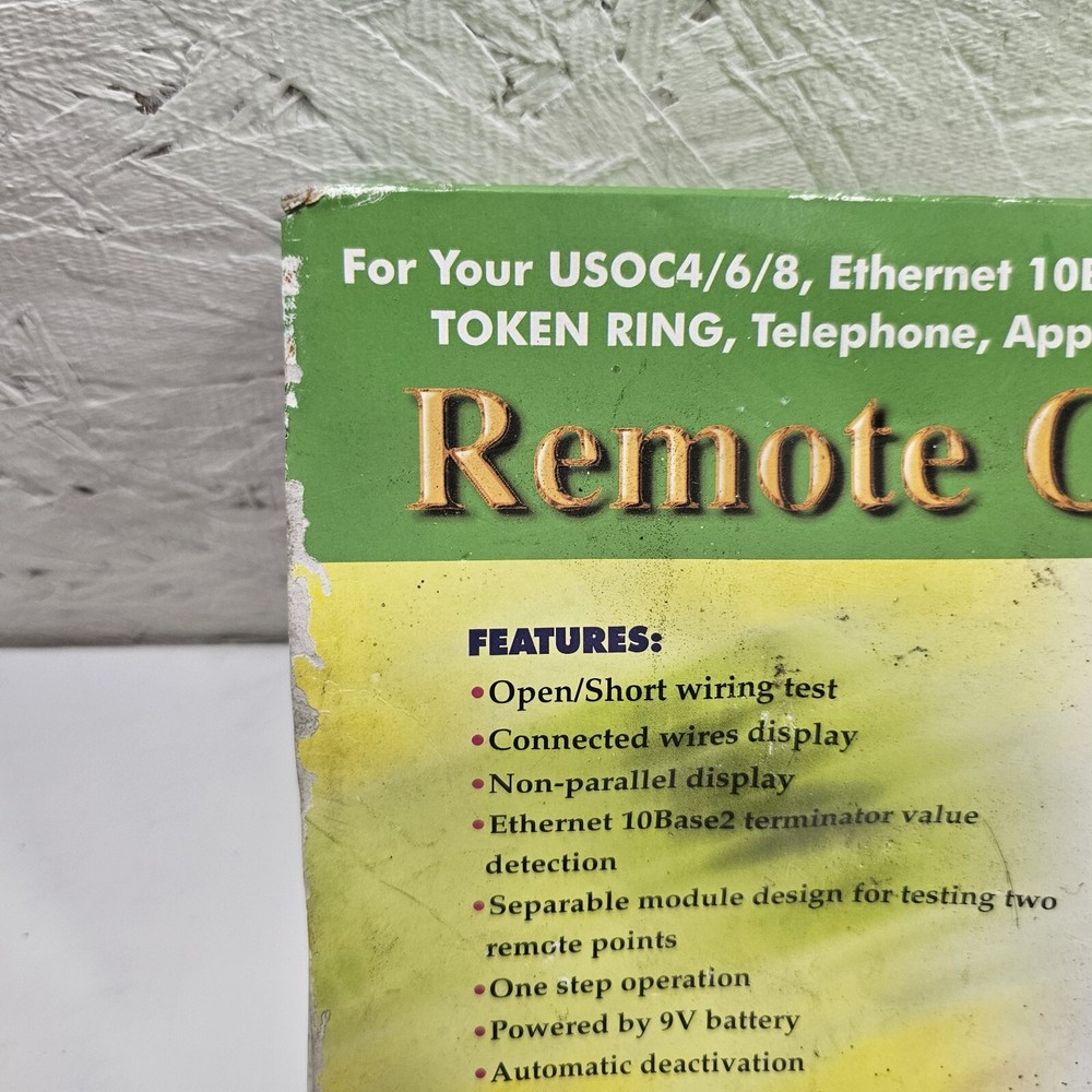 Remote Cable Sniffer Tester Tested Fully working