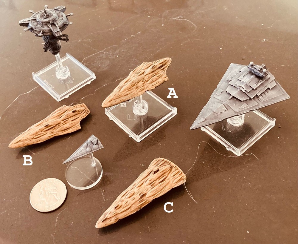 Fleet Scale Star Wars Minis Custom Orders for Starmada Full Thrust Billion Suns