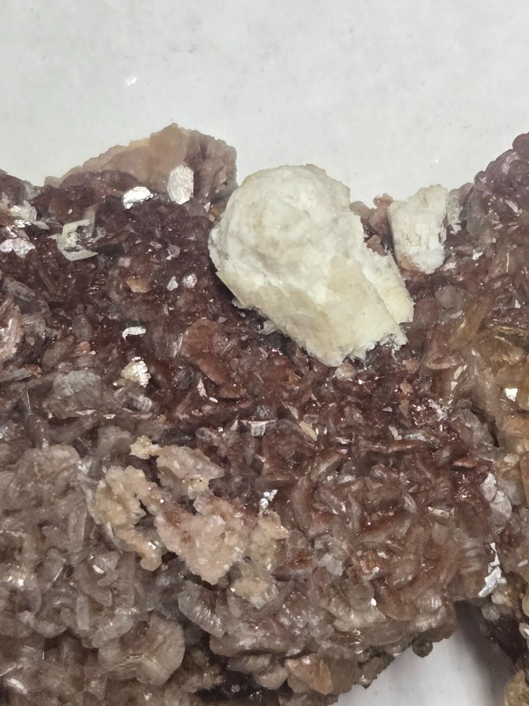 Stunning Tarnowitzite on Dolomite specimen