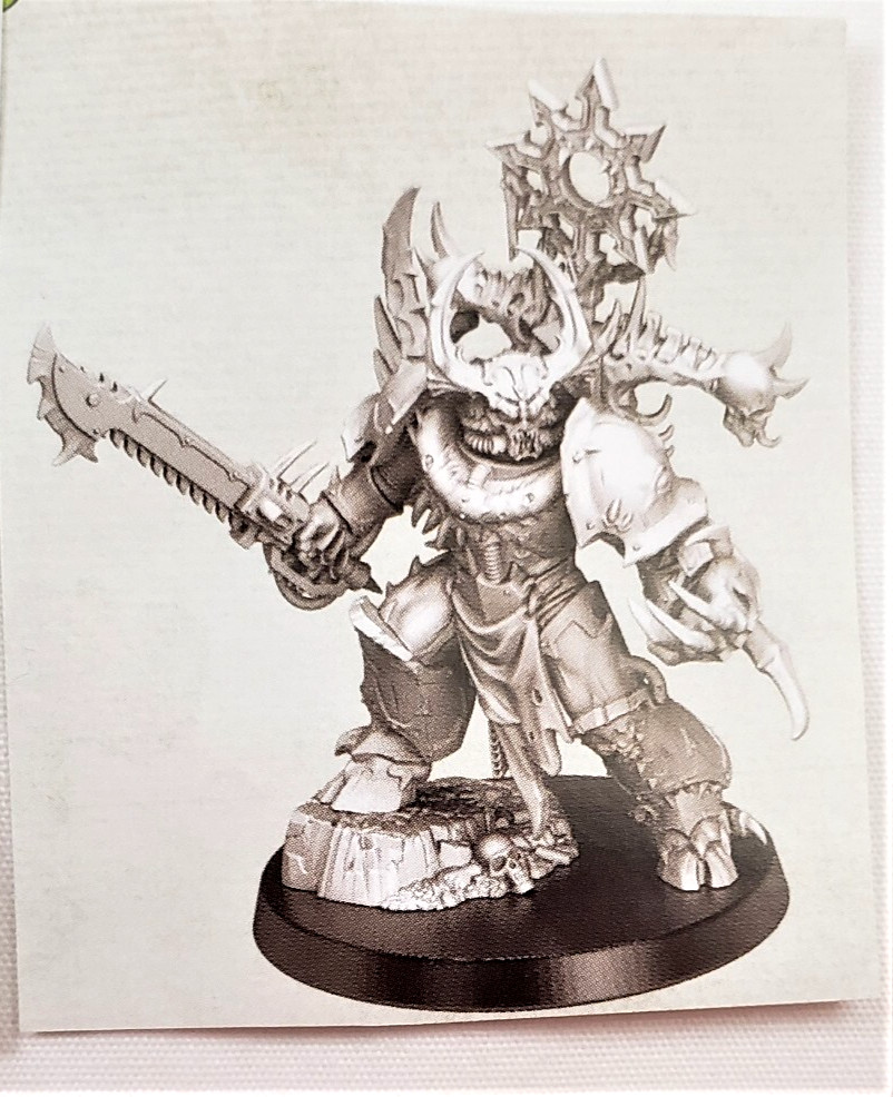 Possessed Champion Chaos Space Marines Daemon Warhammer 40K Daemonkin