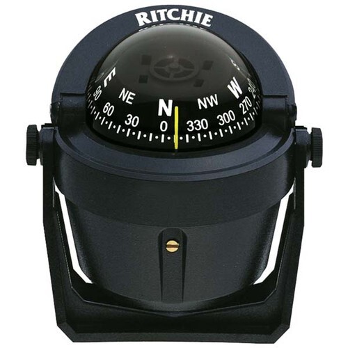 Ritchie B-51G Explorer Compass, Bracket Mount | Black