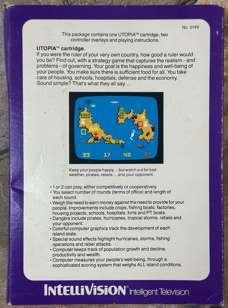 Utopia Box - Intellivision