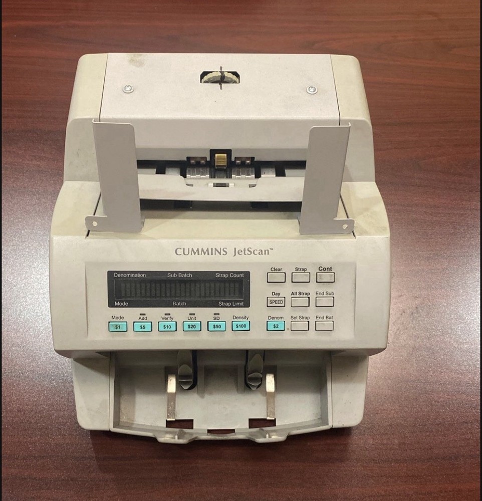 Cummins JetScan Bill Counter