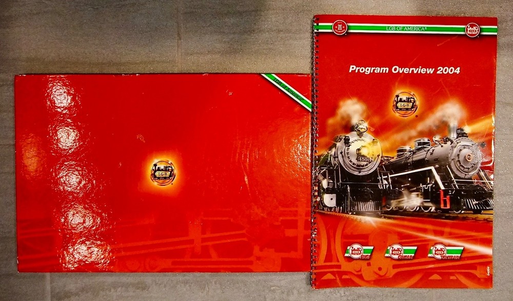 2003 LGB Hardcover Catalog plus 2004 overview