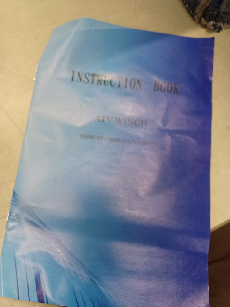 ATV Electric Winch 3000lbs With Remote