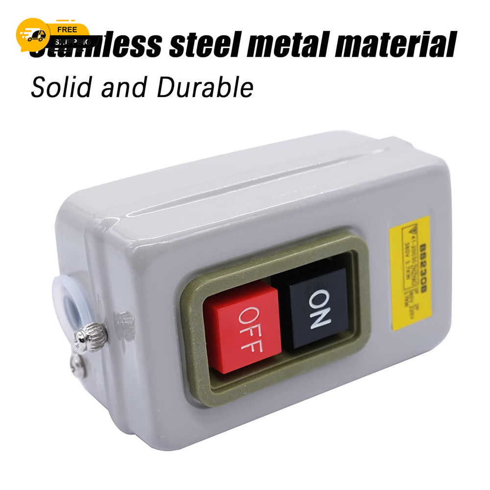Home Switch on off Start Stop Push Button Single Phase Motor Electric 220V /380V