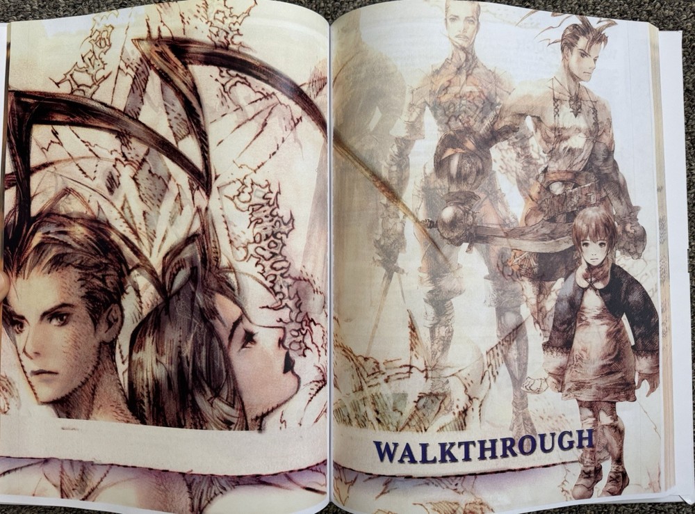 Vagrant Story Custom Ps1 Hardcover Strategy Guide