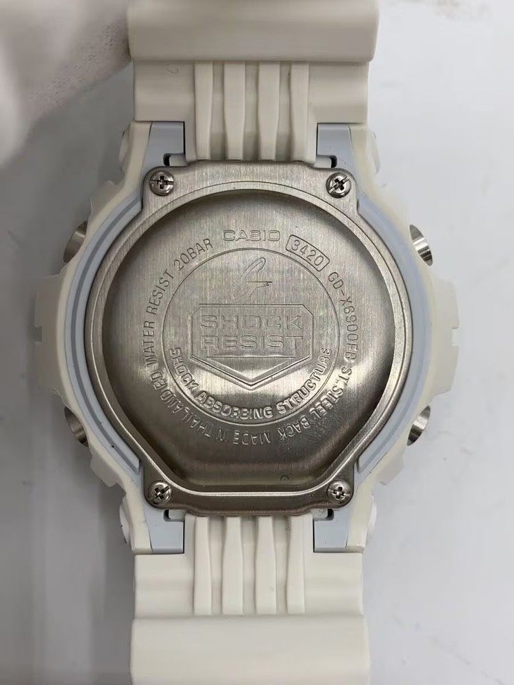 CASIO Quartz Watch G SHOCK Digital WHT