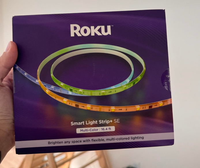 Roku Smart Light Strip+ SE Smart Plug & Lighting Multi Color 16 Ft