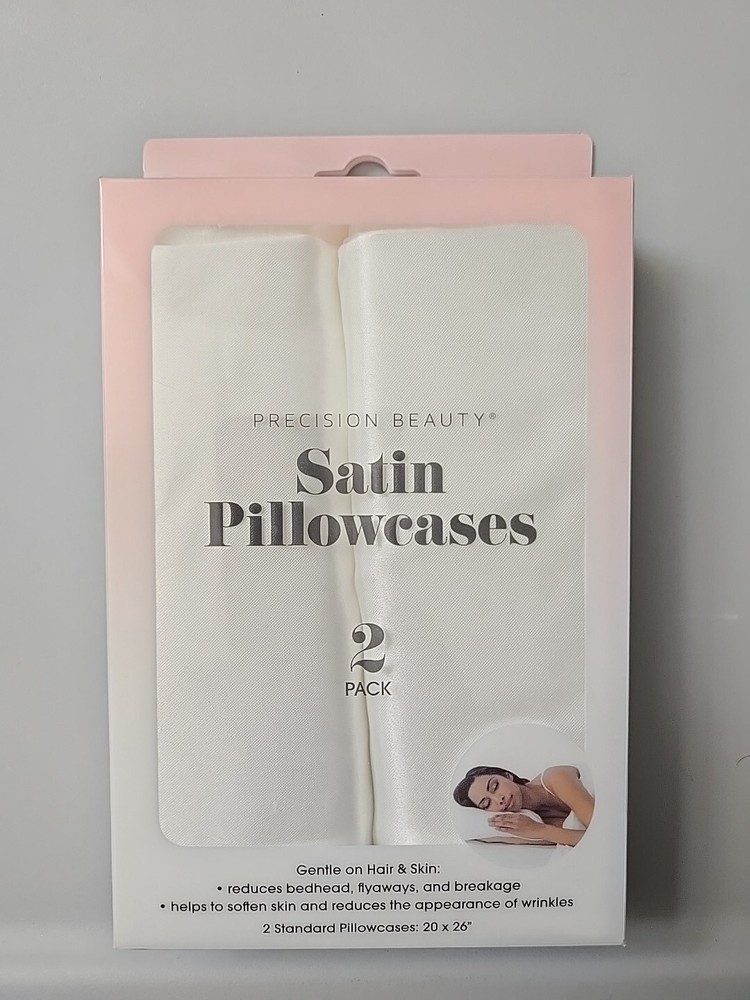 Precision Beauty Satin Pillowcases (2)