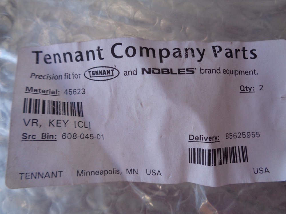 TENNANT VR KEY - 45623