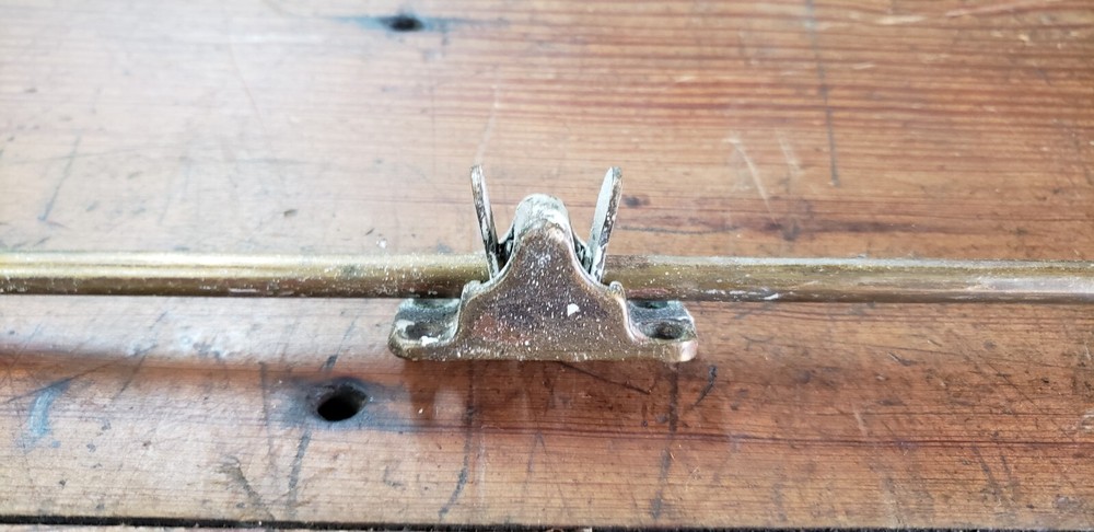 Vintage Brass Transom Window Hardware Operator 52" Long GA9846