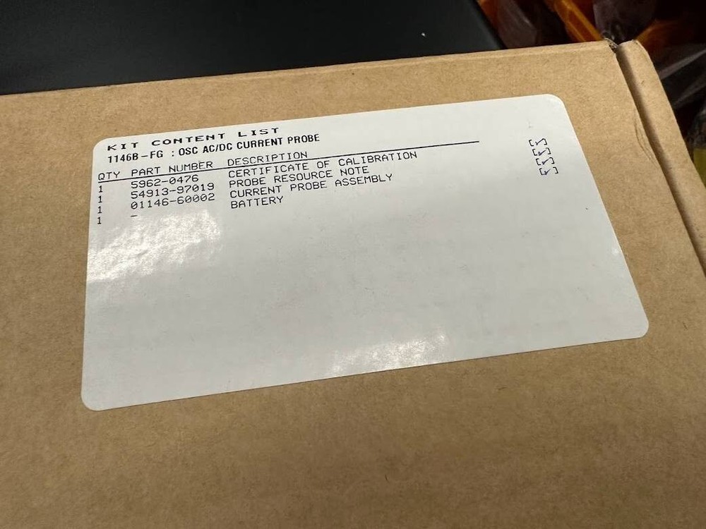 Keysight 1146B AC / DC Current Probe, 100 kHz, 100 A