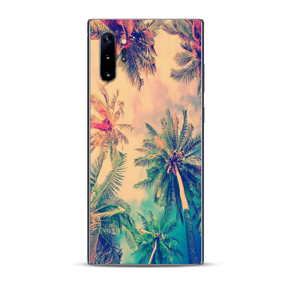 Skins Decal Wrap for Samsung Note 10 Plus Coconut Trees