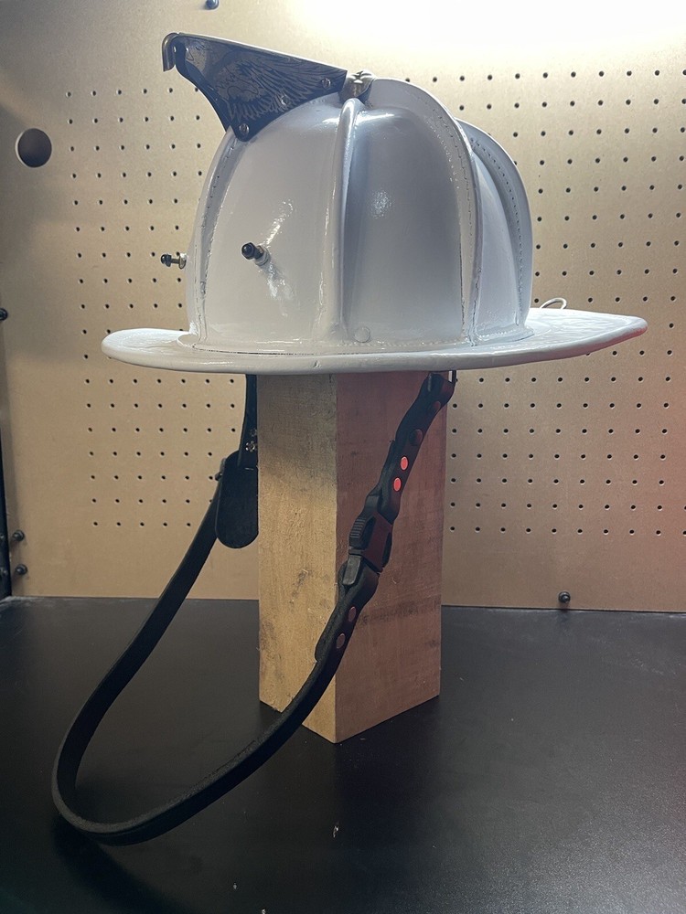 Fire Helmet Leather Chin Strap