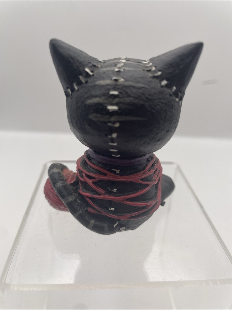 Furrybones Skeleton Black Cat Figurine Mao Mao Y7873
