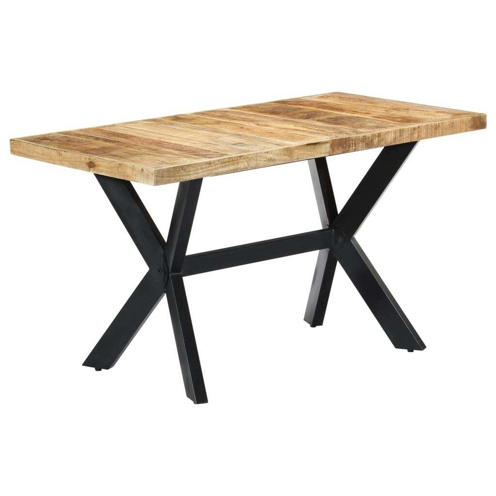 Dining Table Kitchen Table Dining Room Dinner Table Solid Mango Wood vidaXL