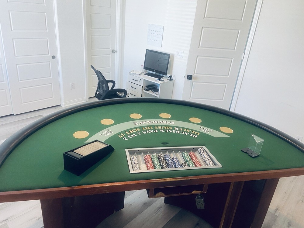Casino Blackjack Table