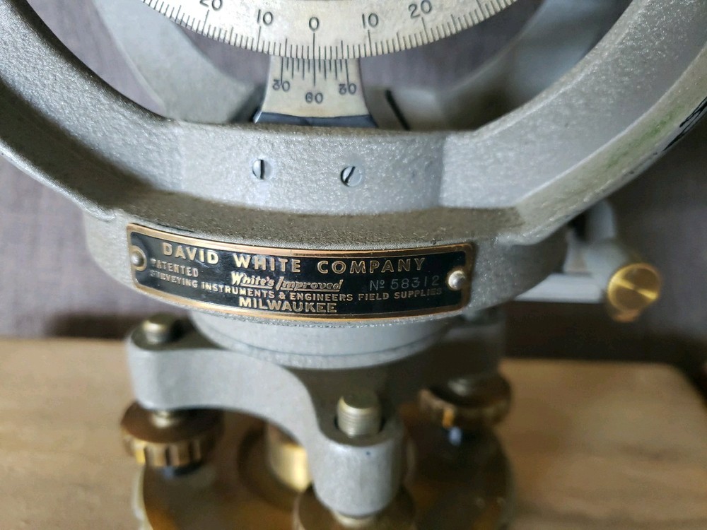Vintage David White Instrument Co. Transit