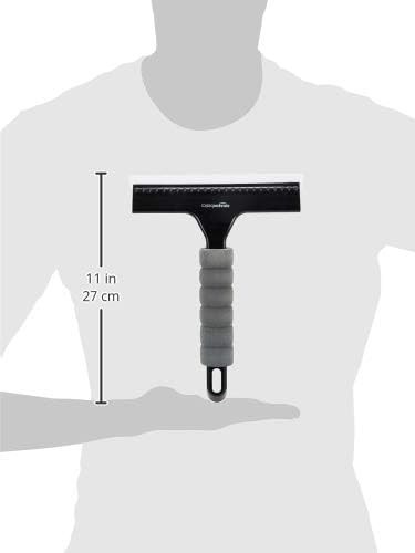 Amazon Basics All-Purpose Window Squeegee with Handle for Car Windshield, Shower