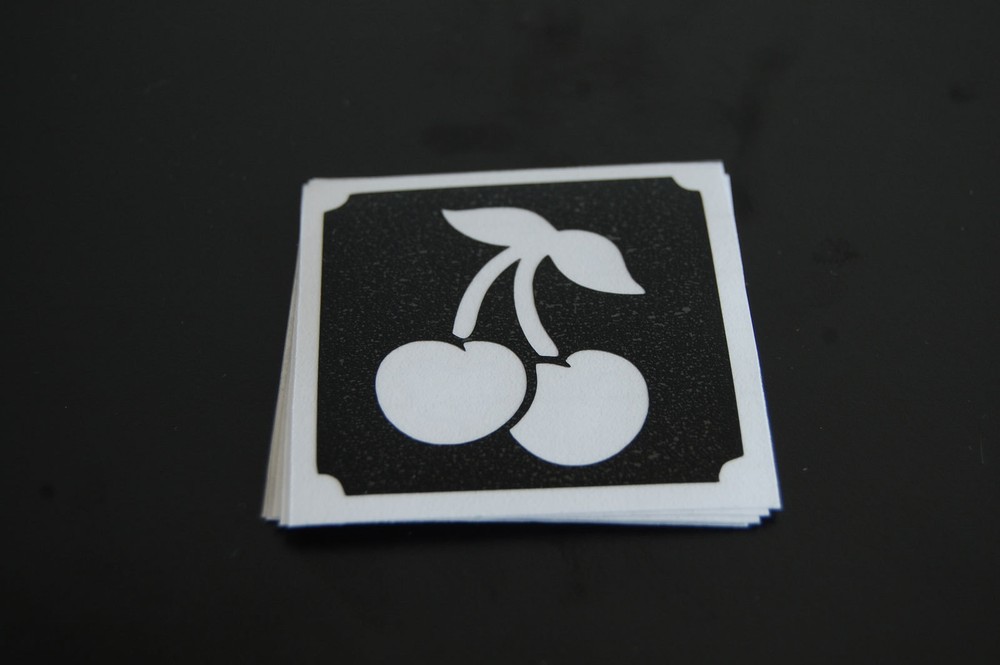 Cherries Make Up Stencil- 5 Pack