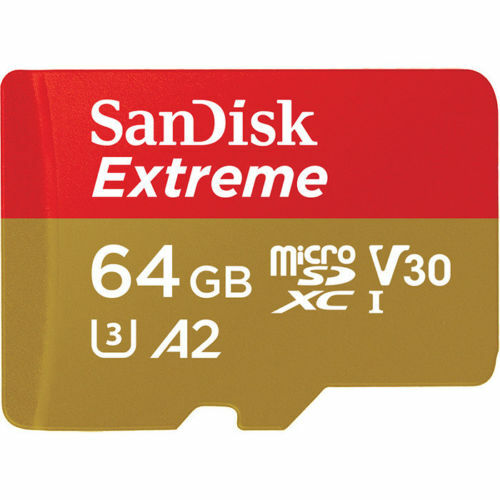 SanDisk Extreme 64 GB microSDXC Memory Card
