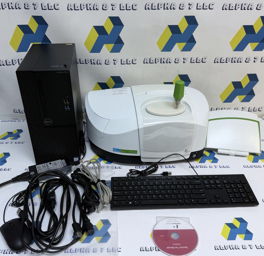 Perkin Elmer Spectrum Two FTIR Spectrometer UATR Two