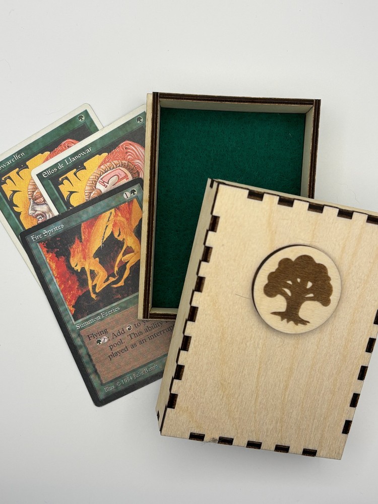 Magic: the Gathering Laser Cut Mana Deck Box
