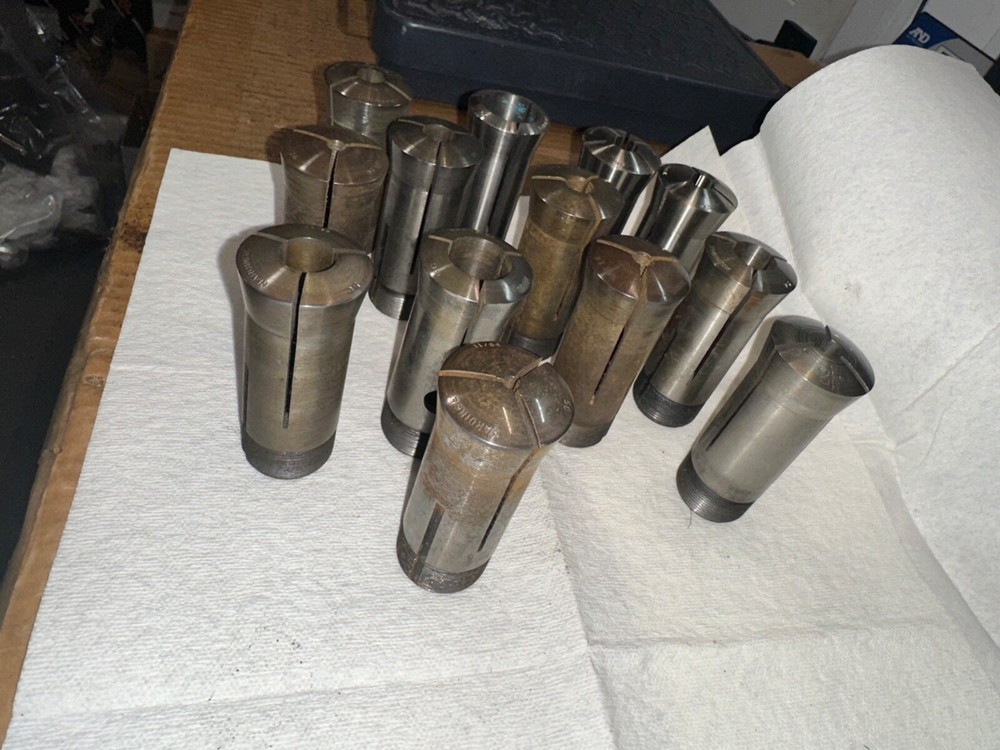Hardinge 5C Collets Quantity 13 11/64" - 1"