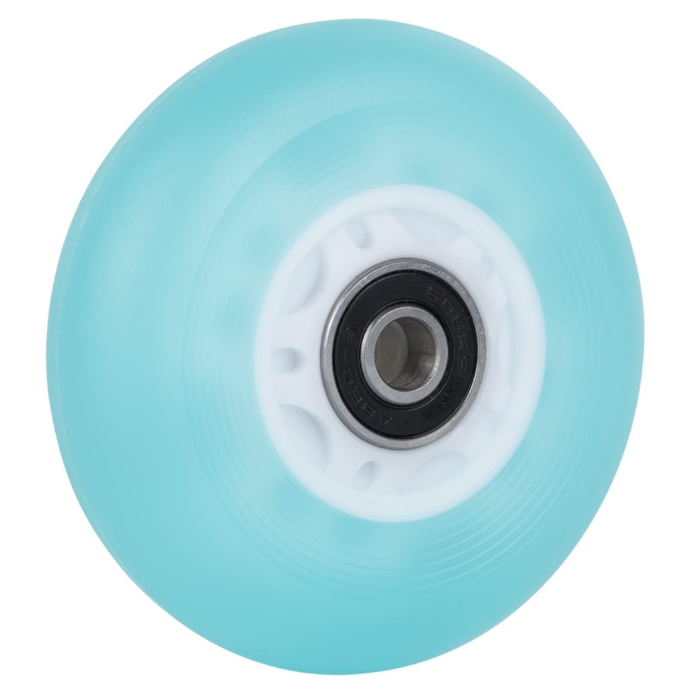 AOWISH Light-Up 80mm 85A Ripsurf Wheels with diameter, 24mm width, Blue