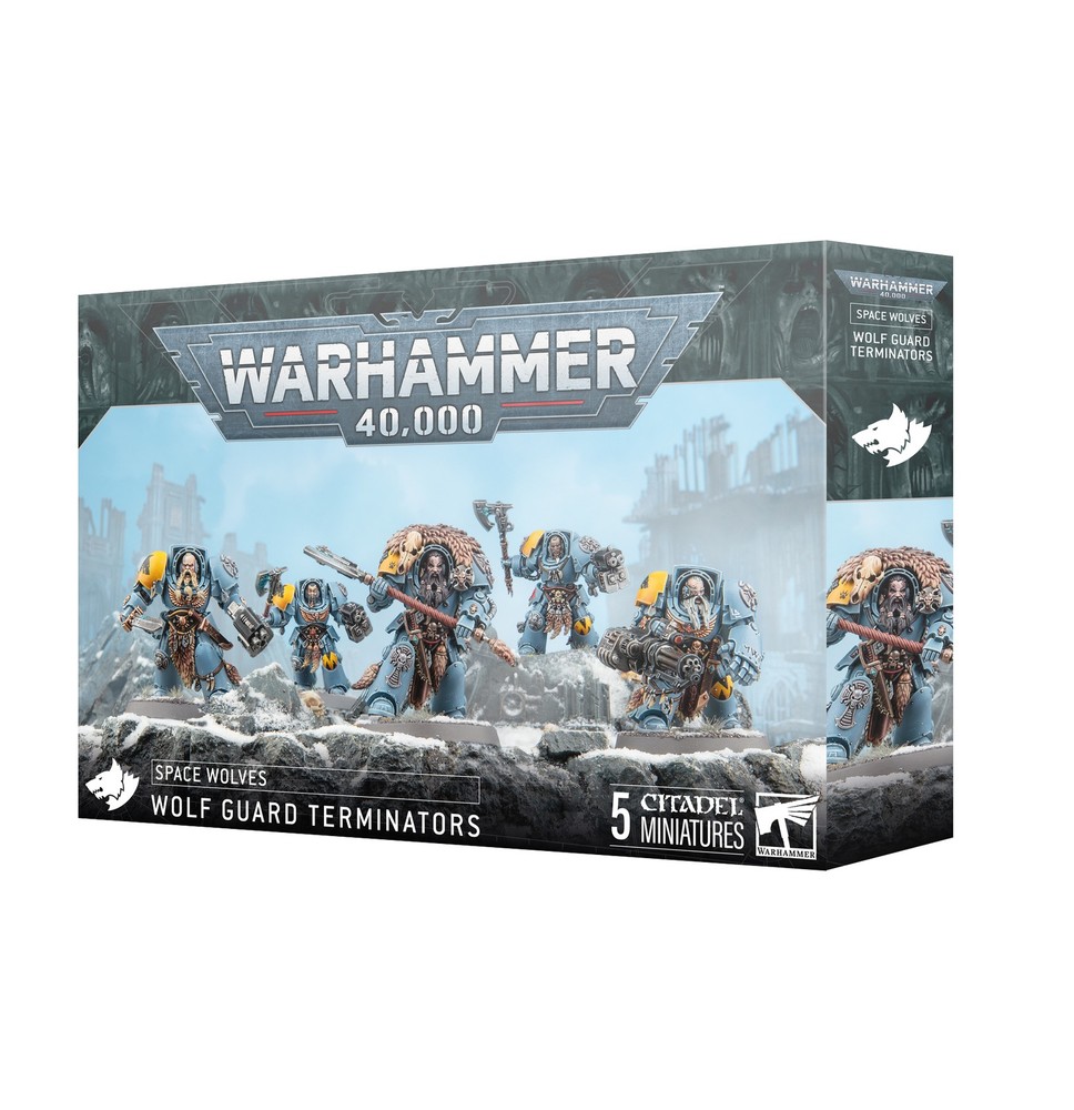 Space Wolves: Wolf Guard Terminators Warhammer 40K