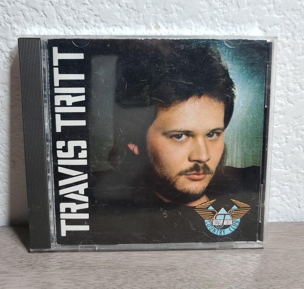 Travis Tritt Signed Country Club CD
