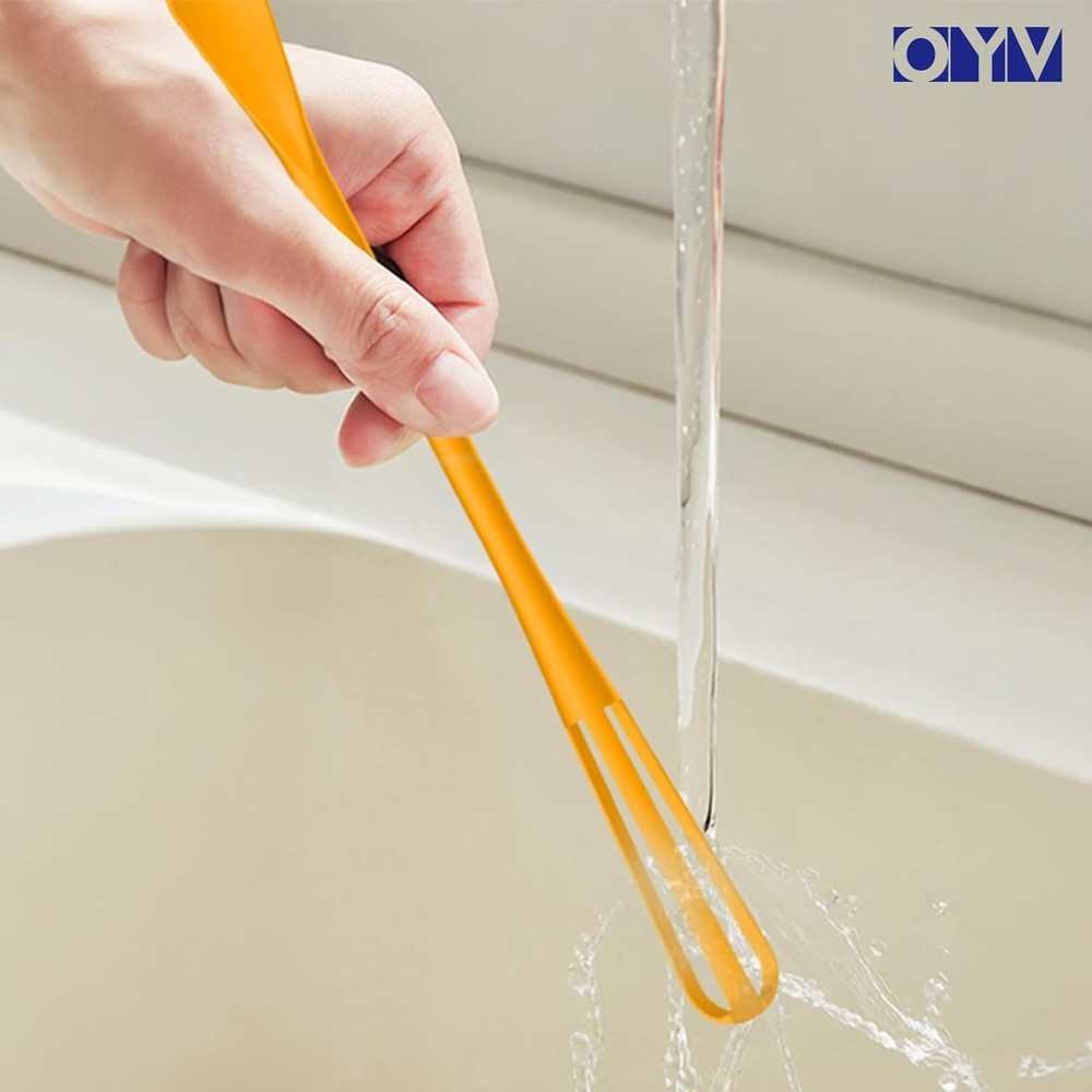 Rust-Free Mini Whisk Set with Spoon - Ideal for Easy Mixing & Culinary Tasks