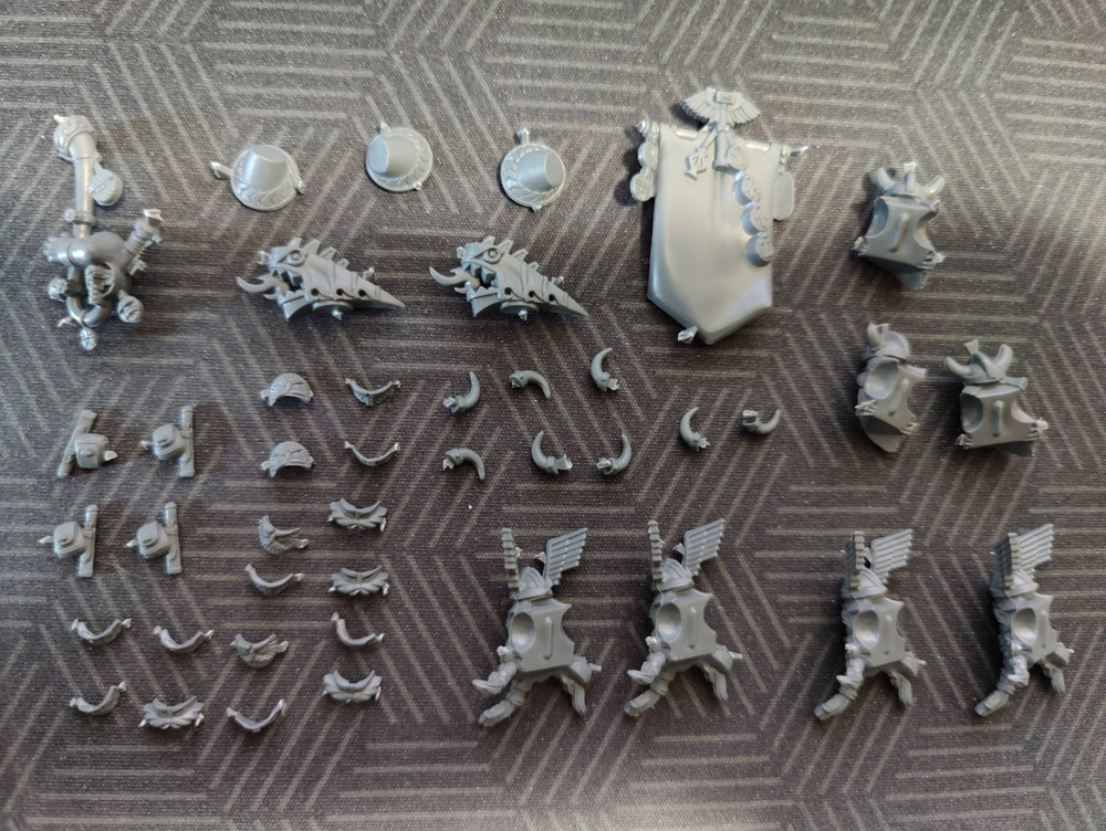 warhammer old world dwarf warrior bits